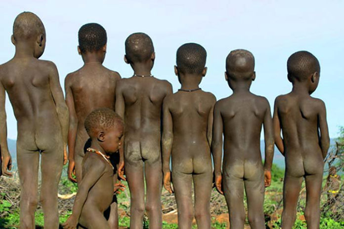 Poor Ugandan Children